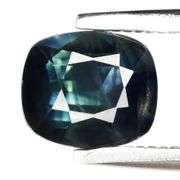 Swirling color saturationin this 1.07ct Australian Sapphire! Heated only!