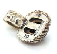 David Yurman black onyx pendant