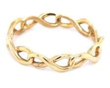 Tiffany & Co Infinity gold band