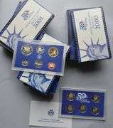 1999-2006 US Proof Sets In Issue Boxs