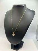 Beautiful 3 Ct Heart Cut Simulated Diamond Pendant Necklace