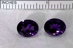 Luxurious Natural Amethyst Pair