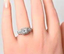 Neil Lane 14K White Gold Stunning Diamond Ring