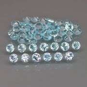 Brilliant color! Brilliant sparkle! 7.04ct baby blue Topaz set!