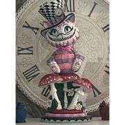 Alice in Wonderland Cat Nutcracker Hand Painted