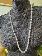 Italian 925 Sterling Silver 6mm Puffed Mariner Anchor Chain 22" Necklace