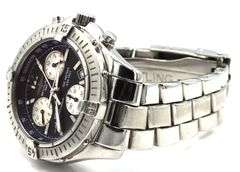 Breitling Colt chronograph quartz black dial watch