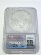 2001 American Silver Eagle, NGC MS69 "Red Book Label"