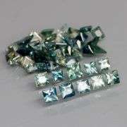 Exciting! 6.38ct set of blue green Australian Sapphires! Heated only!