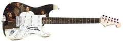 Henry Diltz Photographer Signed Morrison Hotel Doors Custom Graphics Guitar ACOA