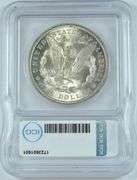 1921 Morgan Silver Dollar ICG MS64 Brilliant Uncirculated, Strong Luster
