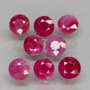 Deep violet red! 2.59 carats of REAL Burmese Rubies!