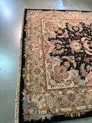 Exquisite Silk&Wool Tabriz Rug 6x9