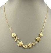 Nice 14K YG Seashore Themed Necklace