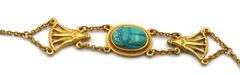 Christian Dior vintage Egyptian Revivl Scarab necklace