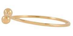 Tiffany & Co. Hardwear Ball Bypass Bangle Bracelet in 18K