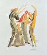 Salvador Dali, 'Le Danse' Lithograph