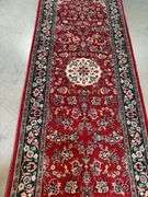 Fine Silk&Wool Tabriz Runner 2.6x10'
