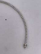 CERTIFIED BRAND NEW 14K WHITE GOLD DIAMOND TENNIS BRACELET