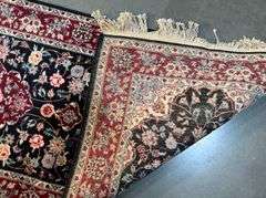 Fine Silk&Wool Tabriz Runner 2.6x10'
