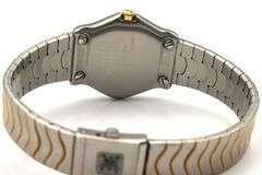 Ebel sport classic 23mm quartz black dial watch