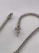 CERTIFIED BRAND NEW 14K WHITE GOLD DIAMOND TENNIS BRACELET