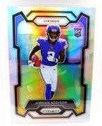 Jordan Addison 2023 Rookie Football Card, 9 Mint