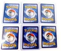 6 Pokémon Promo Trade Cards