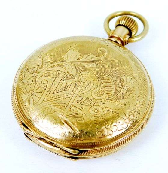 Antique Waltham Gold Filled Pocket Watch, Runs