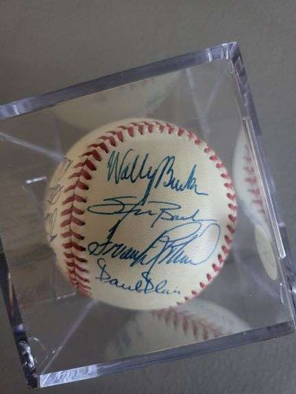 Very Nice 1966 world Champion Baltimore Orioles signed Ball