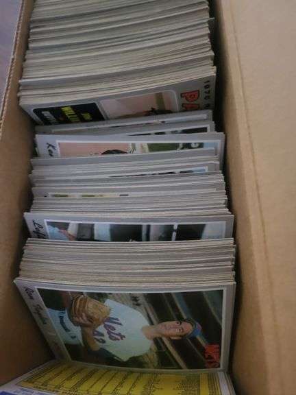 Box of Vintage collection of 1965 Baseball cards