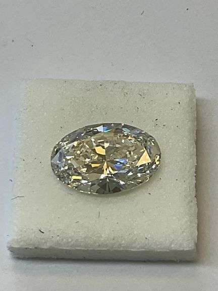 I.G.I CERTIFIED 3.00 CARATSLAB GROWN OVAL DIAMOND