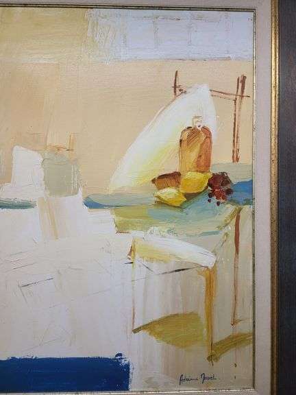 Adriana Naveh Original Painting On Canvas, Hand Signed
