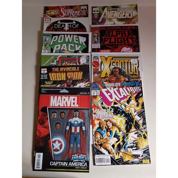 50 Comic Book Lot Marvel DC and Independent Comics Near Mint