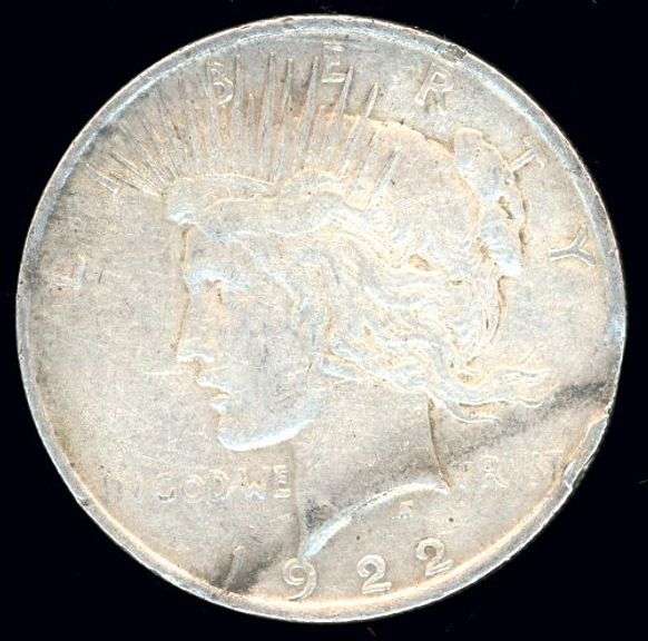 1922 Peace Silver Dollar
