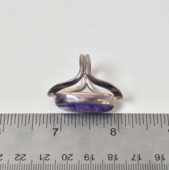 Sterling Silver Charoite Gemstone Ring