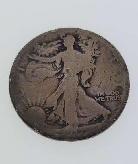 1917-S Reverse Walking Liberty Half Dollar