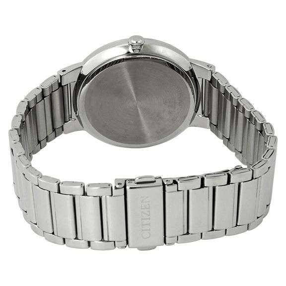 Citizen Corso Black Dial Quartz Men's Stainless Steel Watch