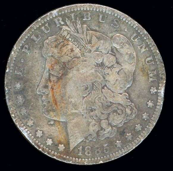 1885-S Morgan Silver Dollar