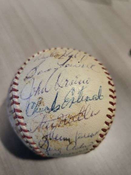 1962/3  Balt Orioles Team Baseball, Nice Ball!