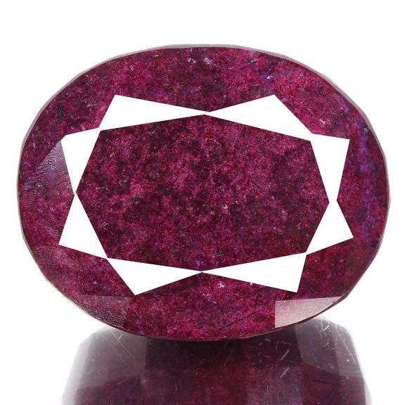 Magnificent Certified 2520 Ct Natural Red Ruby Solitaire