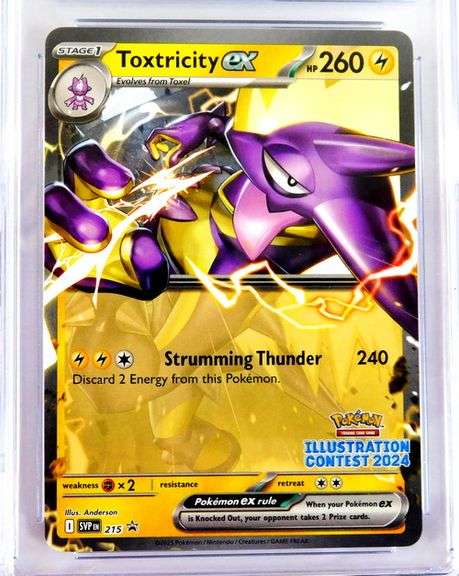 Pokémon 2025 Toxtricity Promos Card, 10 Gem Mint