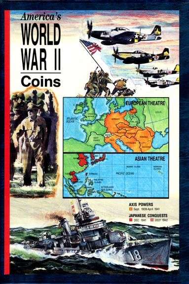 America's WWII Silver Heritage Collection Coins in Folio