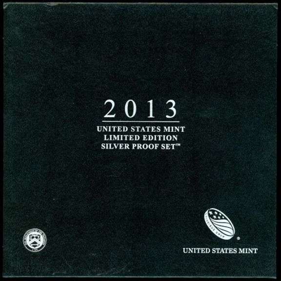 2013-S Silver Limited Edition 8-Piece Proof Set in Original Packaging