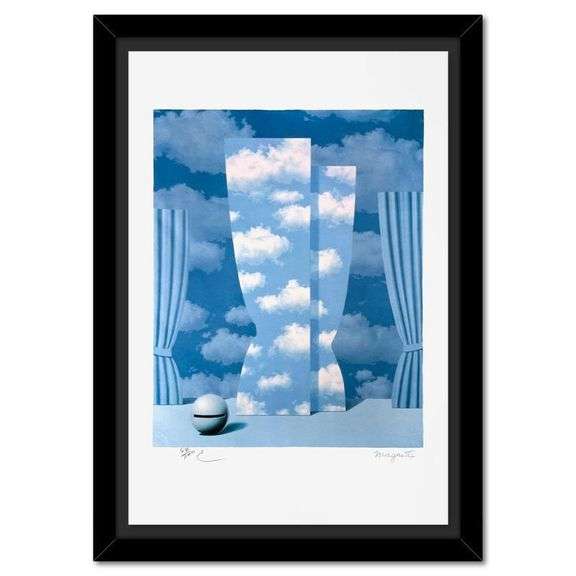 "La Peine Perdue (The Wasted Effort)" by Rene Magritte 1898-1967 (After)