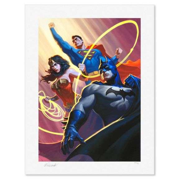 "Justice League Trinity" by DC Comics & Alex Pascenko