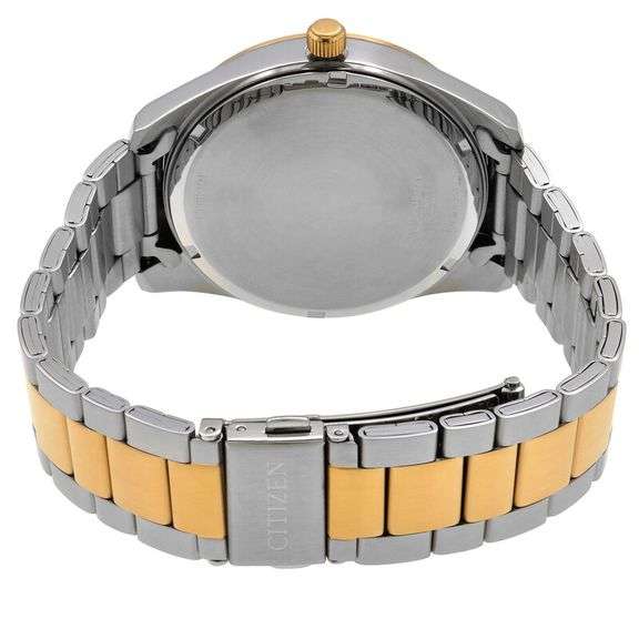 Citizen Quartz Silver Dial Two-Tone Stainless Steel Men’s Watch