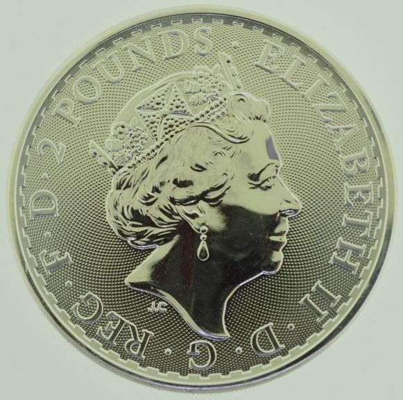 2022 Great Britain Britannia 1 oz .999 Fine Silver Coin