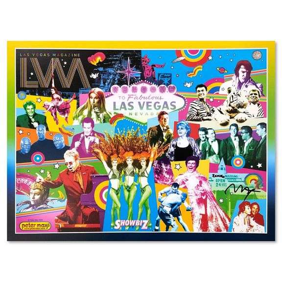 "Las Vegas" by Peter Max