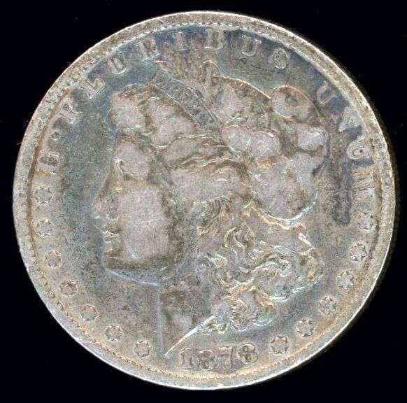 1878 7TF Morgan Silver Dollar